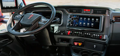 Kenworth's Paccar Connect display