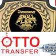 Overdrive Small Fleet 2022 Championship badge with logos from KST Logistics, Otto Transfer, McKenney Truckwise, and NASTC sponsor